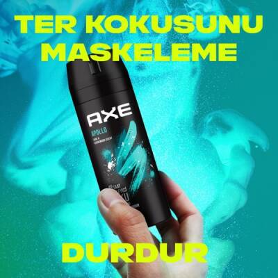 Axe Apollo Erkekler Için Vücut Spreyi 150ml - 4