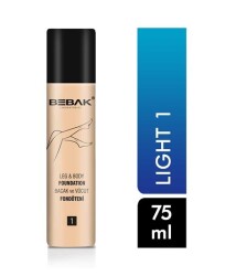 Bebak Bacak Fondöteni No:1 Light Açık Ton 75 ml - 2