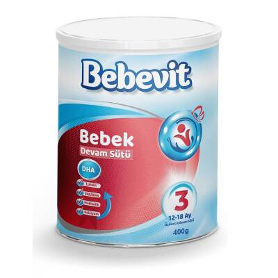 Bebevit 3 Bebek Devam Sütü 400 gr - 1