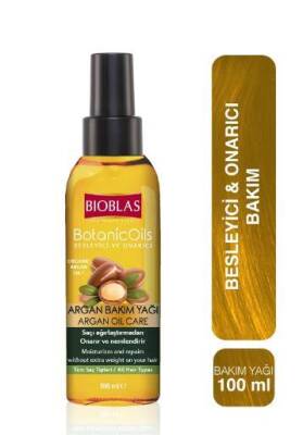 Bioblas Argan Bakım Yağı 100 ml - Onarıcı Bakım Yağı - 1