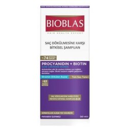 Bioblas Procyanıdın Dökülen Saçlar Için Anti Stres Şampuanı 360 ml - 2