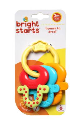 Bright Starts License To Drool Anahtarlık Dişlik - 2