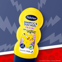 Bübchen Çocuk Şampuan&Duş Jeli 2 in 1 Pokemon Pikachu 230 ml - 3