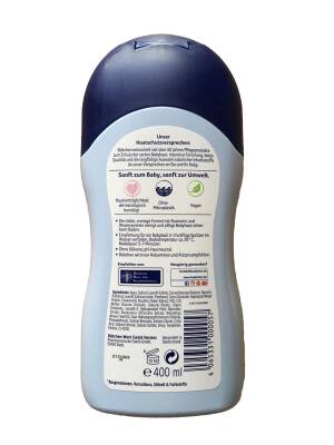 Bübchen Yenidoğan Hassas Ciltler için Göz Yakmayan Şampuan & Duş Kremi 400 ml - 2