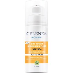 Celenes by Sweden Herbal Dry Touch Yüksek Korumalı Fluid 50 Spf / Güneş Koruyucu / Yüz Ve Dekolte Bölgesi - 1