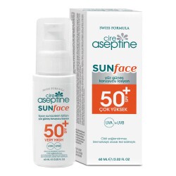 CIRE ASEPTINE Yüz Güneş Koruyucu Losyon 50 Spf 60 ml - 2