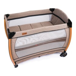 Comfymax Power Park Yatak Oyun Parkı 70x110 - Wood Brown - 4