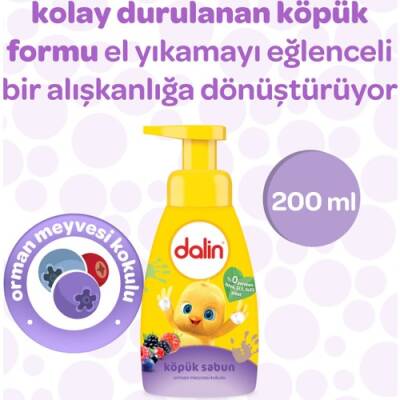 Dalin Köpük Sabun Orman Meyvesi Kokulu 200 ml - 3