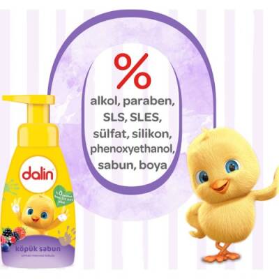 Dalin Köpük Sabun Orman Meyvesi Kokulu 200 ml - 4