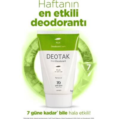 Deotak Plus Krem Deodorant 35 Ml 8692255100134 - 5