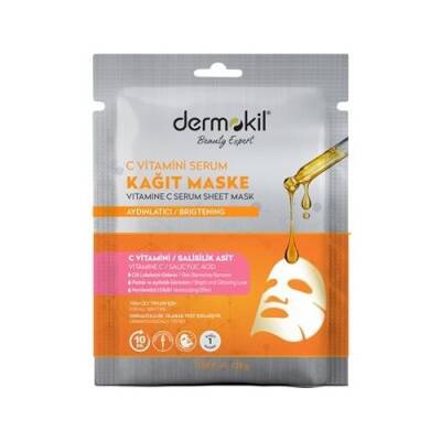 Dermokil Dermokıl Kağıt Maske C Vitaminli 8697916011668 - 1