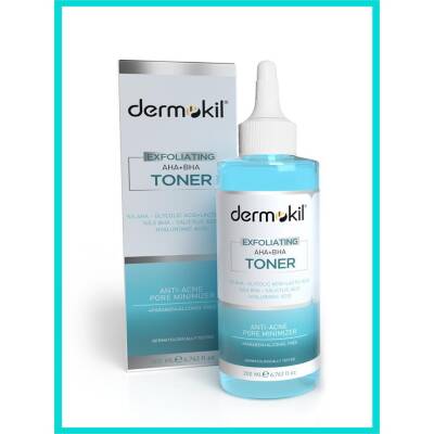 Dermokil Exfoliating Aha+bha Niacinamide Tonik 200 Ml - 1