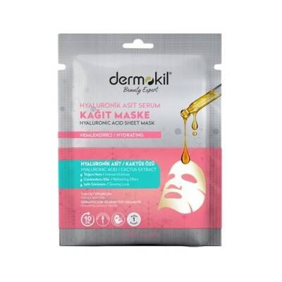 Dermokil Kağıt Maske Hyaluronik Asit 8697916011682 - 1