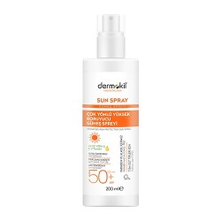 Dermokil Sun Sprey-çok Yönlü Yüksek Koruyucu Güneş Spreyi 50 Spf 200 Ml - 1