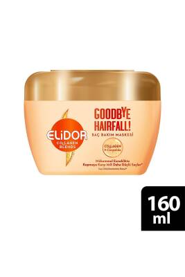 Elidor Collagen Blends Saç Bakım Maskesi Goodbye Hairfall Saç Dökülmelerine Karşı 160 ml - 1