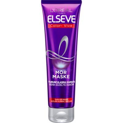 ELSEVE Color-vive Purple Maske Silver Mor Maske 150 ml - 3