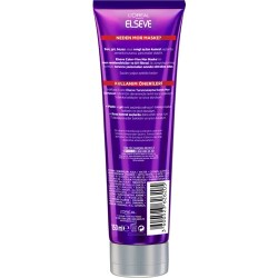 ELSEVE Color-vive Purple Maske Silver Mor Maske 150 ml - 4