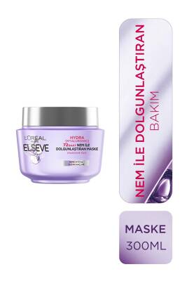 Elseve Hydra hyaluronic 72 Saat Nem Ile Dolgunlaştıran Maske 300ml LORELS059149 - 1