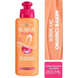 ELSEVE L'oréal Paris Dream Long Bye-bye Makas Saç Bakım Kremi 200 ml - 1