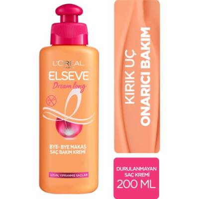 ELSEVE L'oréal Paris Dream Long Bye-bye Makas Saç Bakım Kremi 200 ml - 1