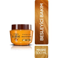 Elseve L'oréal Paris Mucizevi Yağ Besleyici Maske 300 ml - 1