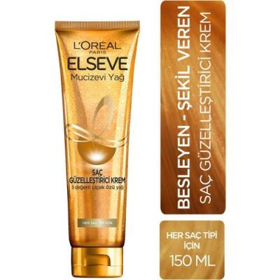 ELSEVE Mucizevi Yağ Saç Güzelleştirici Krem 150 ml - 1