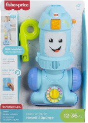 Fisher Price Eğlen ve Öğren Serisinden Türkçe Konuşan Neşeli Süpürge - 4