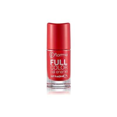 FLORMAR FULL COLOR NAIL ENAMEL FC08 OPTIMISTIC RED - 1