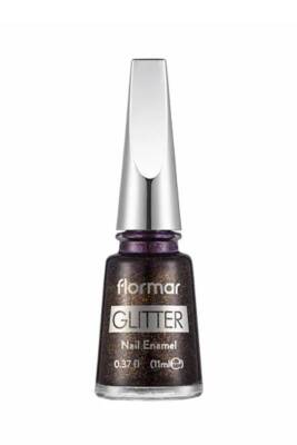 Flormar Glitter 44 Purple Glare - 1