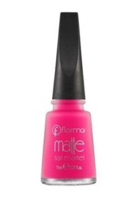 Flormar Matte Bright Pink 09 Oje - 1