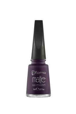 Flormar Oje - Matte Nail Enamel M11 Pure Purple - 1