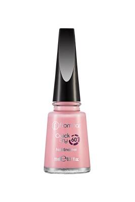 Flormar Oje - Quick Dry Nail Enamel QD02 Soft Pink - 1