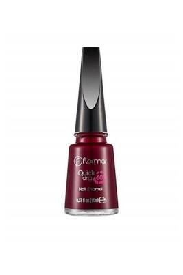 Flormar Oje - Quick Dry Nail Enamel Qd22 Red Velvet - 1