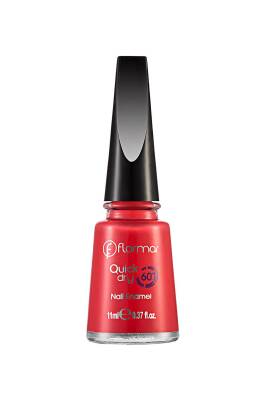 Flormar Quick Dry Bright Coral 03 Oje - 1