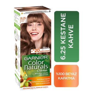 Garnier Color Naturals Saç Boyası 6.25 Kestane Kahve - 1