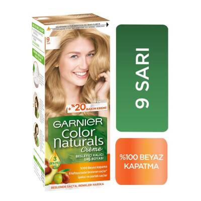 Garnier Color Naturals Saç Boyası 9 Sarı - 1