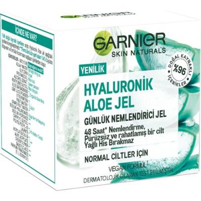 Garnier Hyaluronik Aloe Jel - Günlük Nemlendirici Jel 50 Ml 