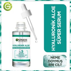 Garnier Hyaluronik Aloe Nemle Dolgunlaştıran Süper Serum 30 Ml 3600542432955 - 1