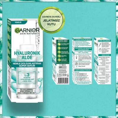 Garnier Hyaluronik Aloe Nemle Dolgunlaştıran Süper Serum 30 Ml 3600542432955 - 5