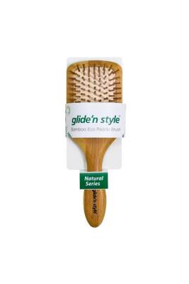 Glide'n Style Bamboo Eco Paddle Fırçası - 1