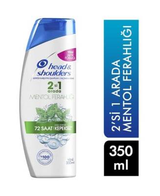 Head&Shoulders 2'si1 Arada Mentol Ferahlığı Şampuan 350ml - 1