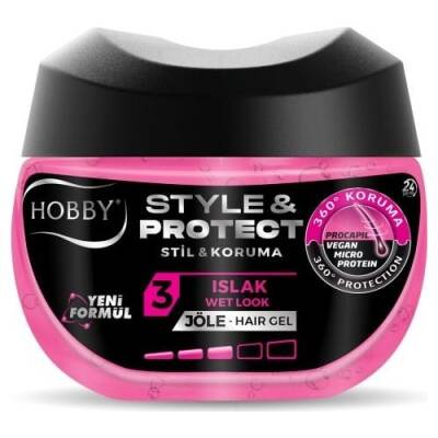 Hobby Saç Jölesi Style Protect Islak Görünüm 250 ml - 1