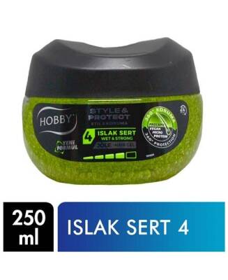 Hobby S&p Hair Gel 250ml Islak Sert (wet Strong) JÖLE Ho - 2