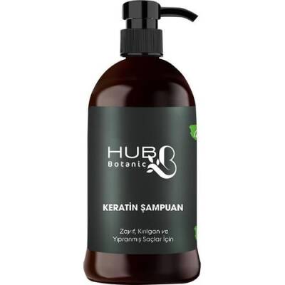 Hubb Botanic Keratin İçerikli Tuzsuz Şampuan 700 ml - 1