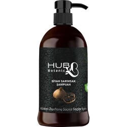 Hubb Botanic Siyah Sarımsaklı Tuzsuz Şampuan 700 ml - 1