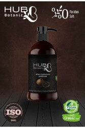 Hubb Botonic Organik Siyah Sarımsak Içerikli Tuzsuz-silikonsuz Şampuan 700 ml - 1