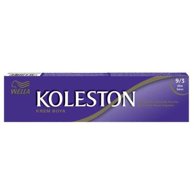 Koleston Krem Tüp Saç Boyası - 9.3 Altın Sarısı - 1