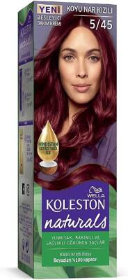 Koleston Naturals Saç Boyası 5/45 Koyu Nar Kızılı - 1