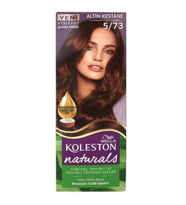 Koleston Naturals Saç Boyası 5/73 Altın Kestane - 1