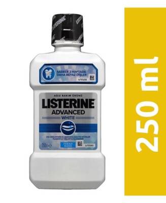 Listerine Advance White Nane Aromalı Ağız Çalkalama Suyu 250 ml - 1